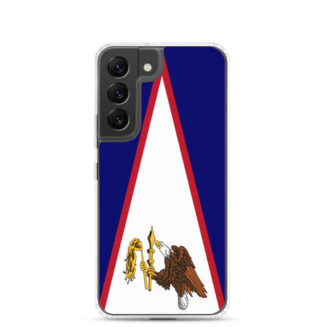Coque Téléphone Drapeau des Samoa américaines - Pixelforma 