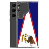 Coque téléphone drapeau des samoa américaines - pixelforma