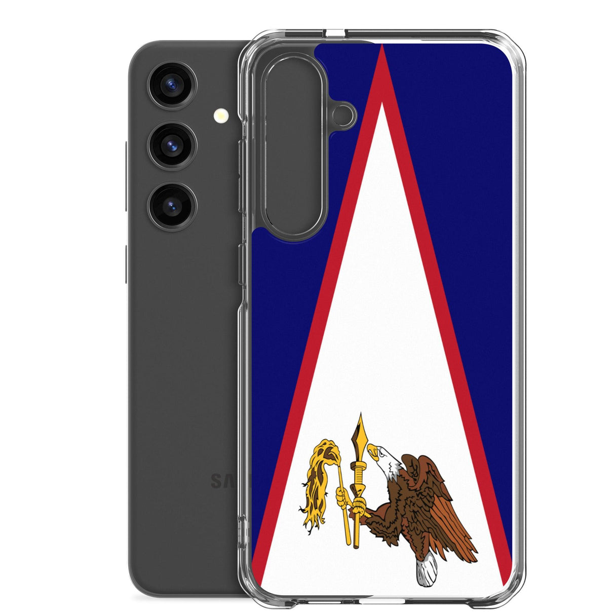 Coque Téléphone Drapeau des Samoa américaines - Pixelforma