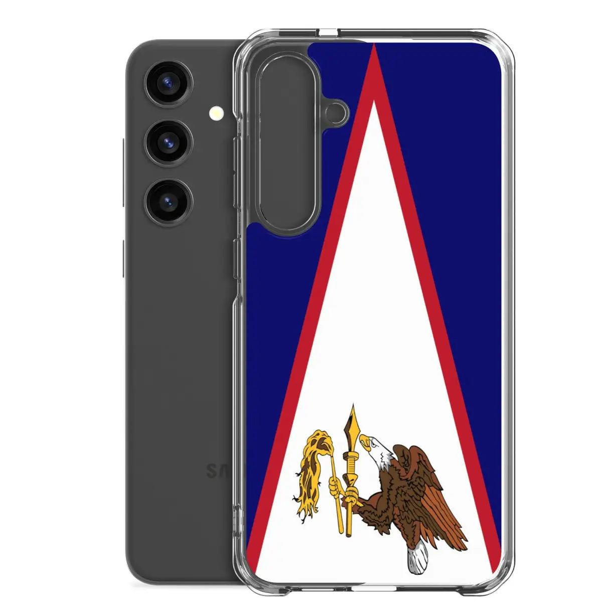 Coque téléphone drapeau des samoa américaines - pixelforma