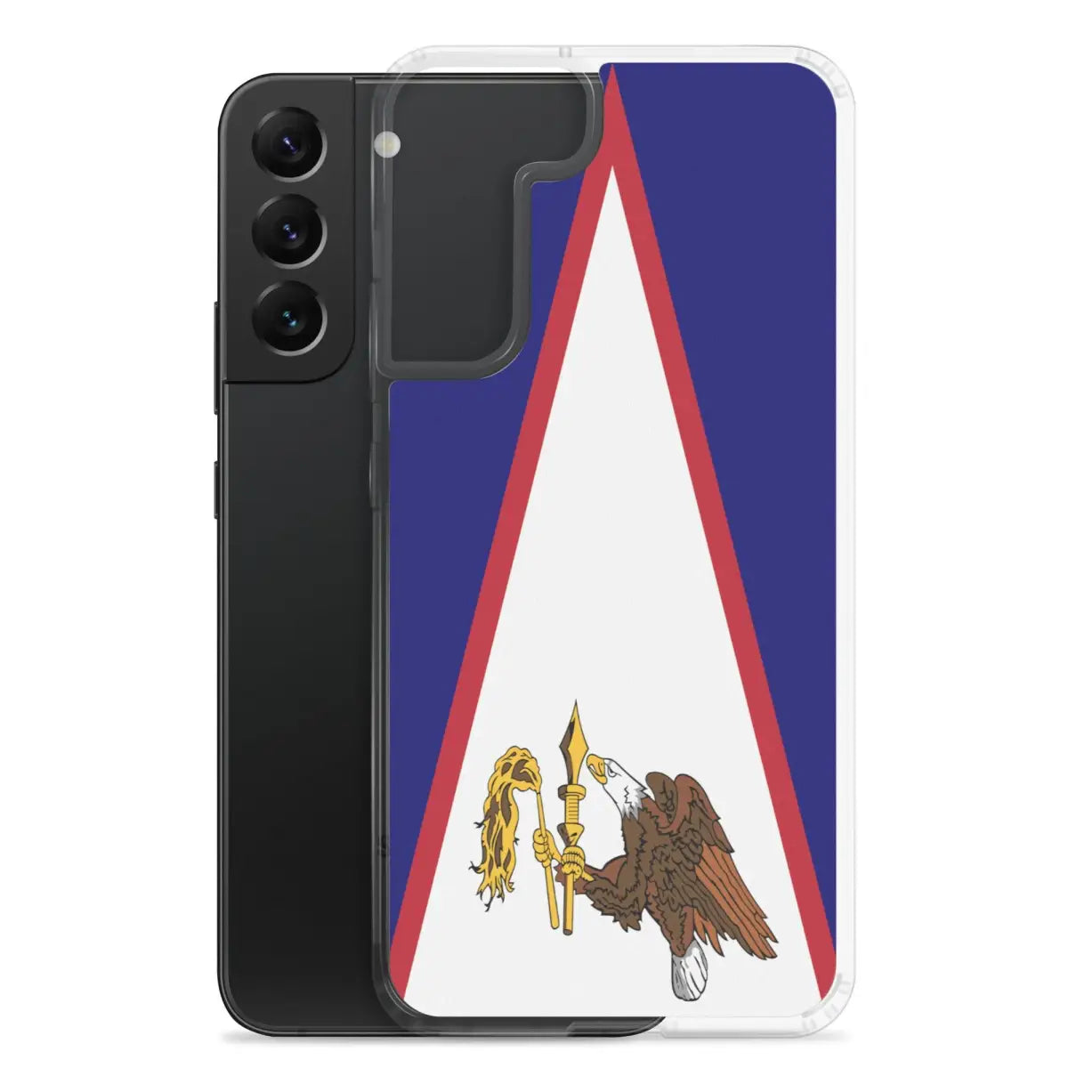 Coque téléphone drapeau des samoa américaines - pixelforma