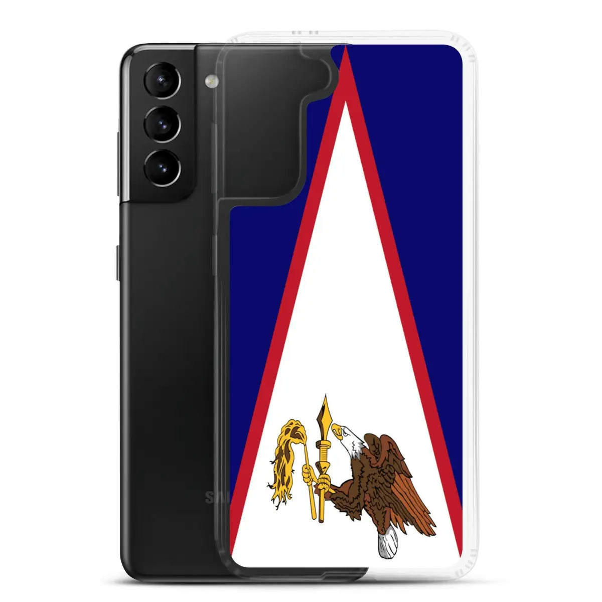 Coque téléphone drapeau des samoa américaines - pixelforma