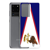 Coque téléphone drapeau des samoa américaines - pixelforma