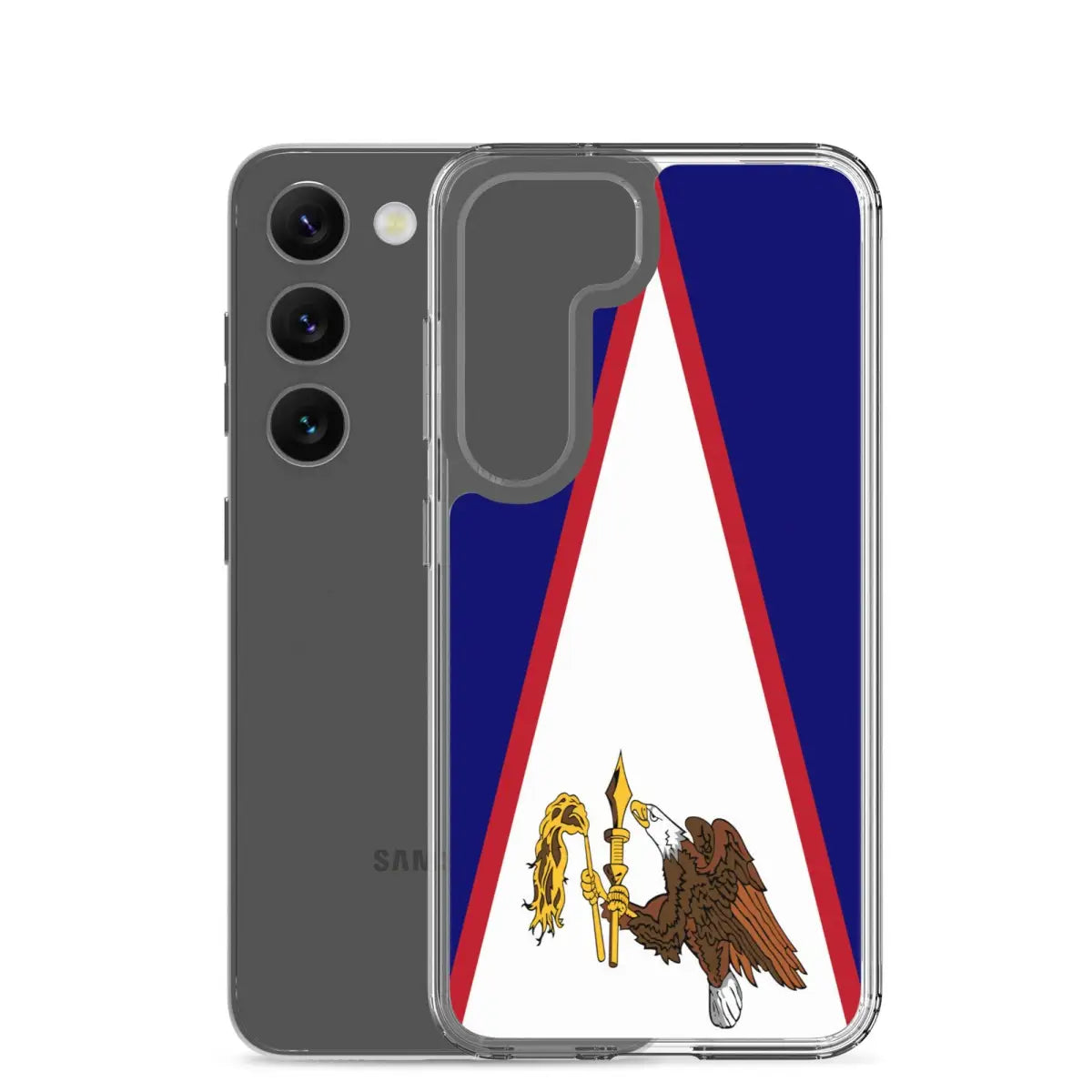 Coque téléphone drapeau des samoa américaines - pixelforma