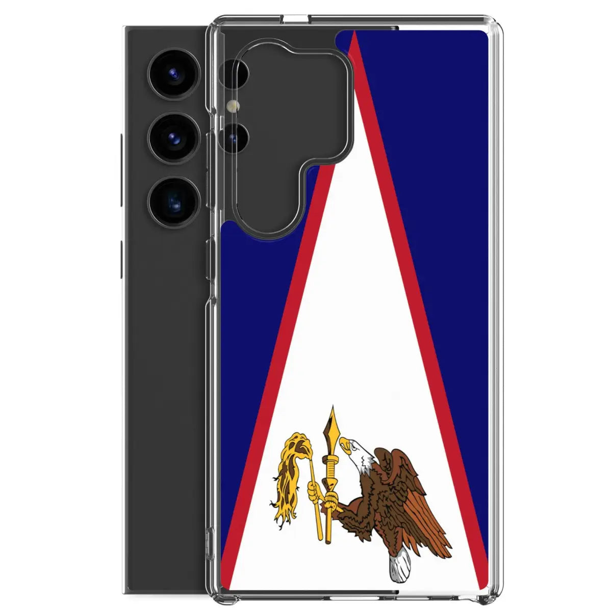 Coque téléphone drapeau des samoa américaines - pixelforma