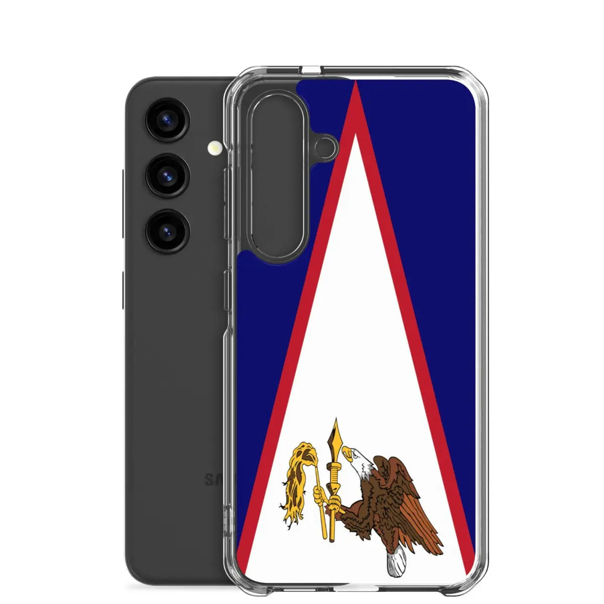 Coque téléphone drapeau des samoa américaines - pixelforma