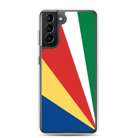 Coque téléphone drapeau des seychelles - pixelforma