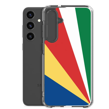 Coque téléphone drapeau des seychelles - pixelforma
