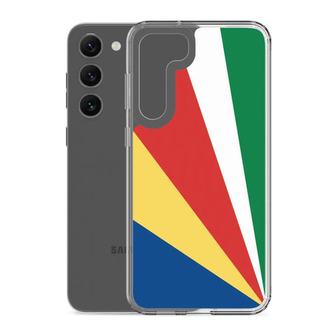 Coque téléphone drapeau des seychelles - pixelforma