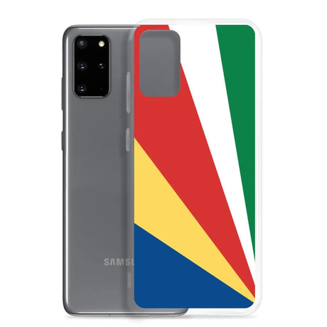 Coque téléphone drapeau des seychelles - pixelforma