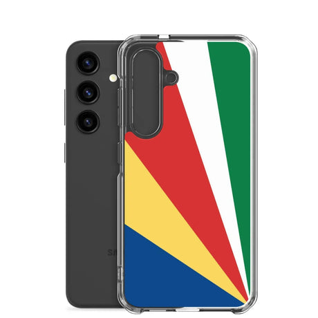 Coque téléphone drapeau des seychelles - pixelforma