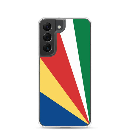 Coque téléphone drapeau des seychelles - pixelforma