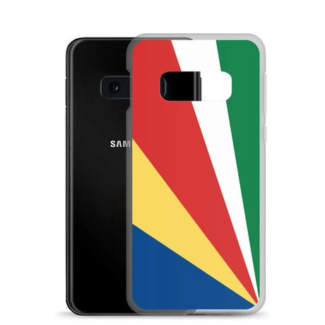 Coque téléphone drapeau des seychelles - pixelforma