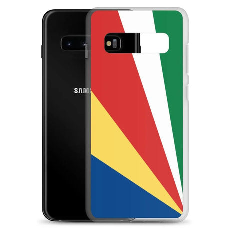 Coque téléphone drapeau des seychelles - pixelforma