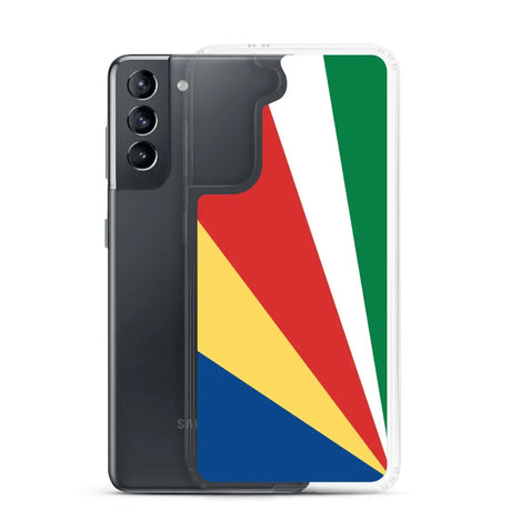 Coque téléphone drapeau des seychelles - pixelforma