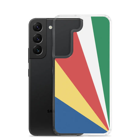 Coque téléphone drapeau des seychelles - pixelforma