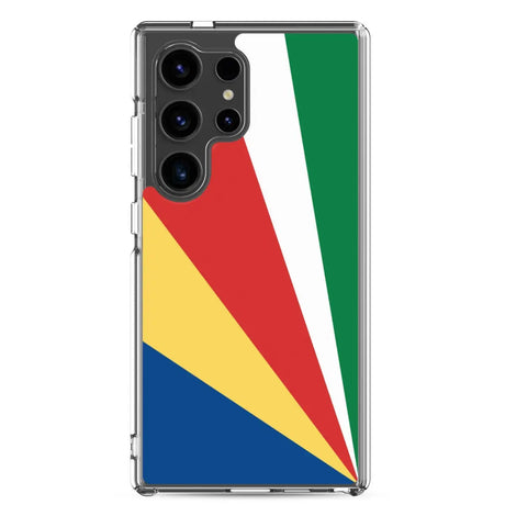 Coque téléphone drapeau des seychelles - pixelforma