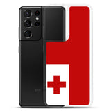 Coque Téléphone Drapeau des Tonga - Pixelforma