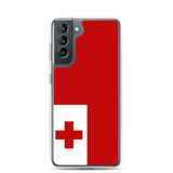 Coque Téléphone Drapeau des Tonga - Pixelforma