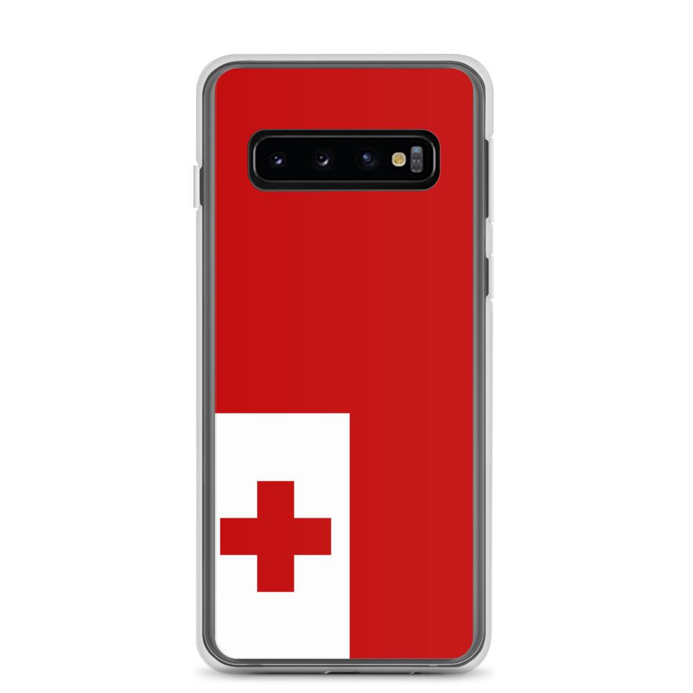 Coque Téléphone Drapeau des Tonga - Pixelforma