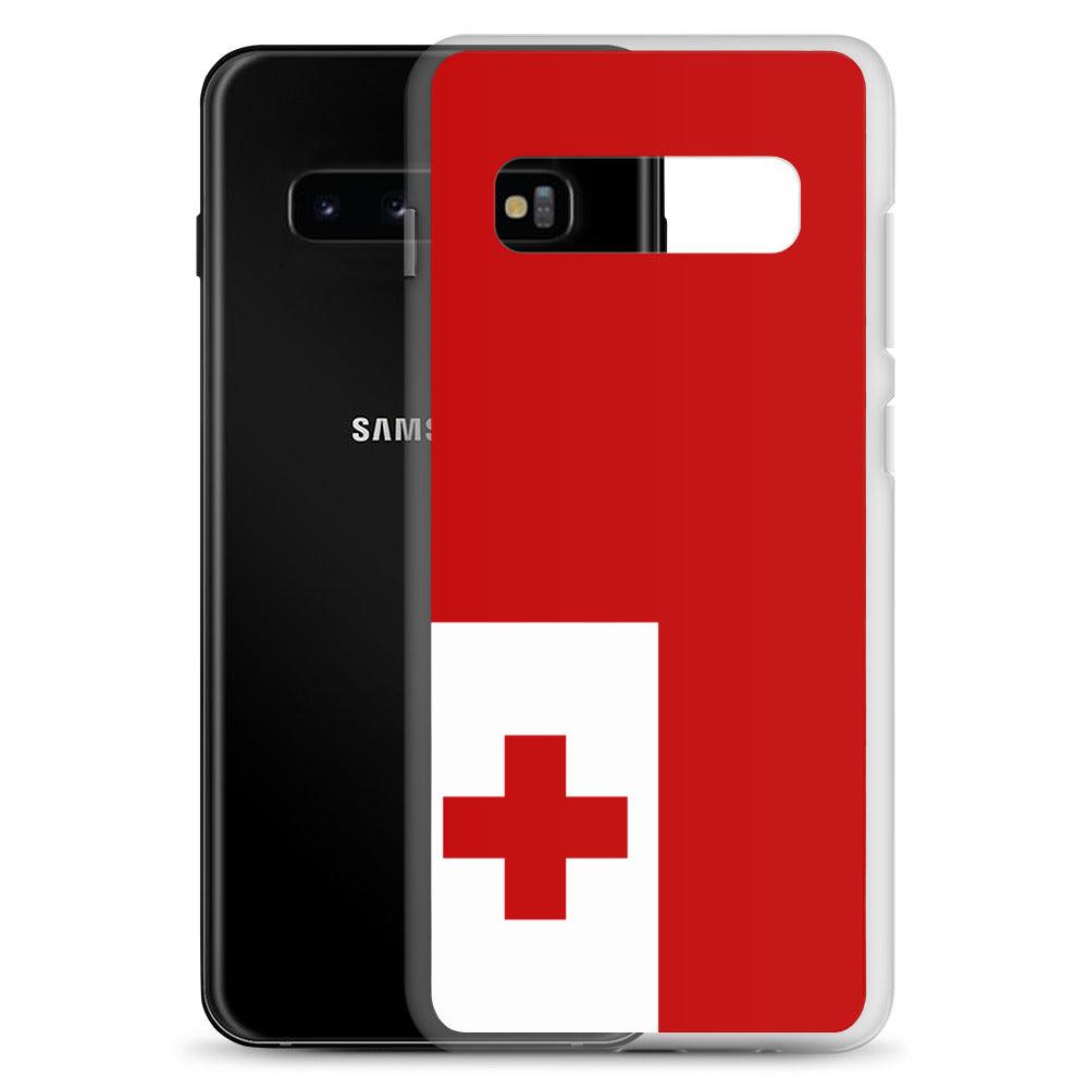 Coque Téléphone Drapeau des Tonga - Pixelforma