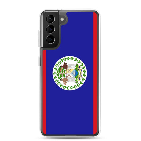 Coque téléphone drapeau du belize - pixelforma