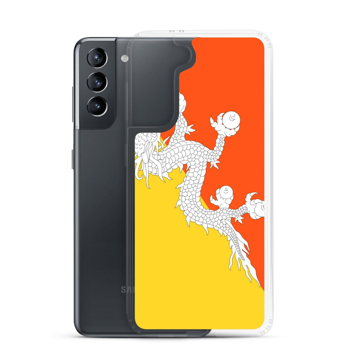 Coque Téléphone Drapeau du Bhoutan - Pixelforma