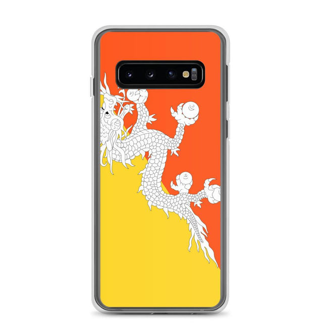 Coque Téléphone Drapeau du Bhoutan - Pixelforma