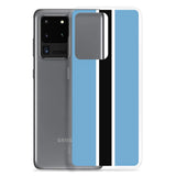 Coque téléphone drapeau du botswana - pixelforma