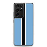 Coque téléphone drapeau du botswana - pixelforma