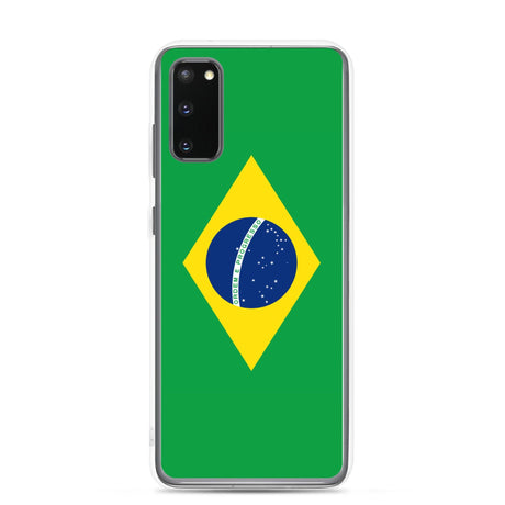 Coque Téléphone Drapeau du Brésil - Pixelforma 