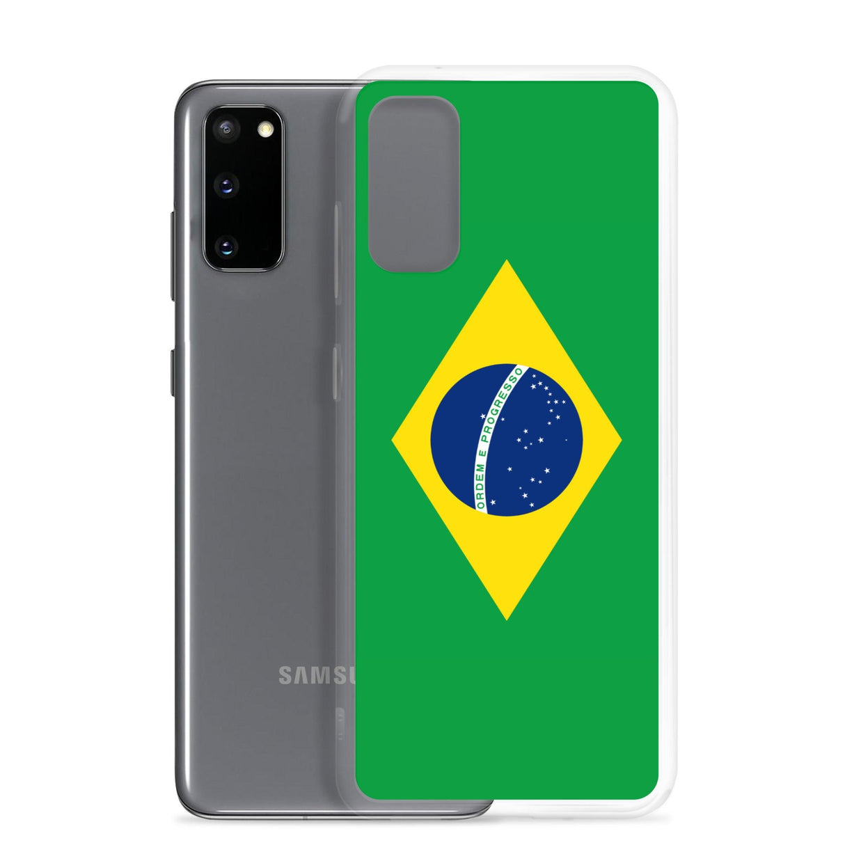 Coque Téléphone Drapeau du Brésil - Pixelforma