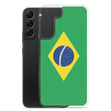 Coque Téléphone Drapeau du Brésil - Pixelforma