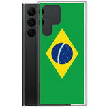 Coque Téléphone Drapeau du Brésil - Pixelforma