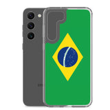 Coque Téléphone Drapeau du Brésil - Pixelforma 