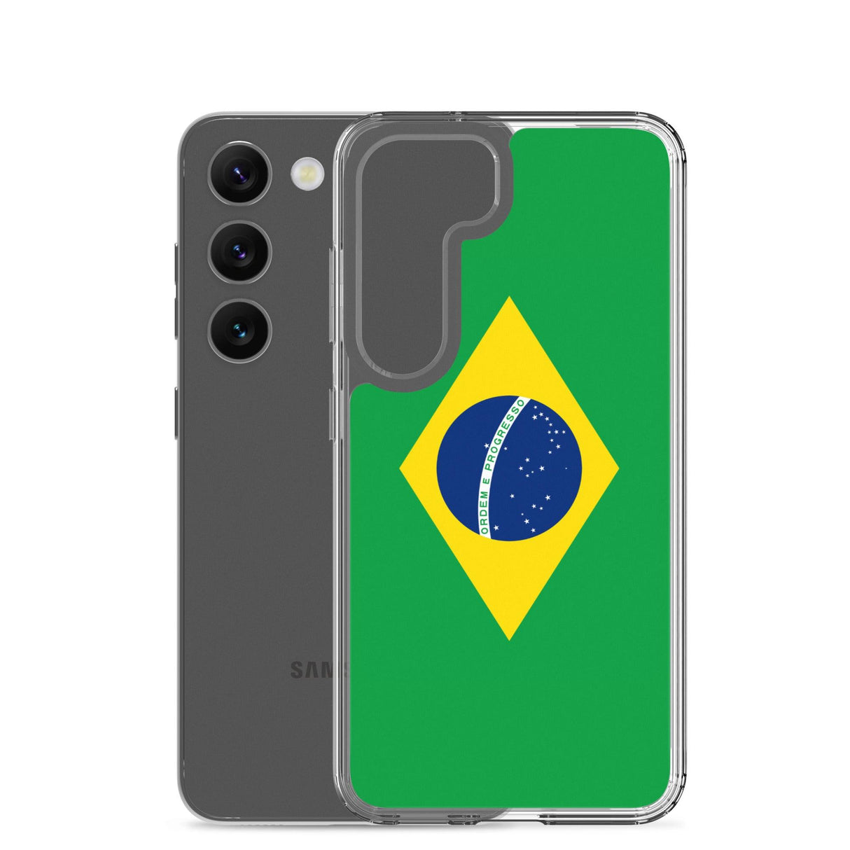 Coque Téléphone Drapeau du Brésil - Pixelforma