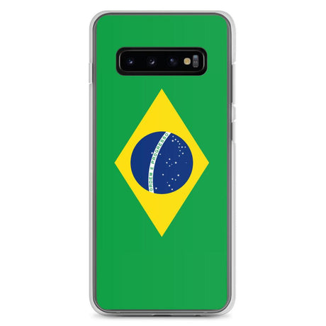 Coque Téléphone Drapeau du Brésil - Pixelforma