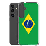 Coque Téléphone Drapeau du Brésil - Pixelforma