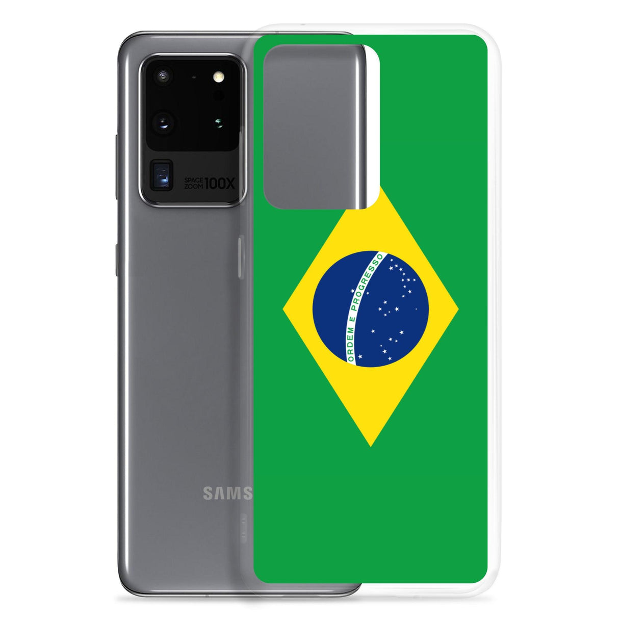 Coque Téléphone Drapeau du Brésil - Pixelforma