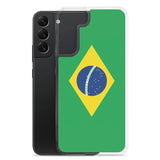 Coque Téléphone Drapeau du Brésil - Pixelforma 