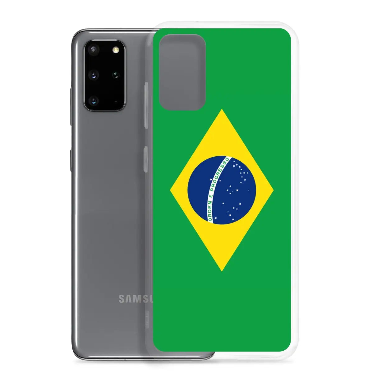 Coque Téléphone Drapeau du Brésil - Pixelforma 