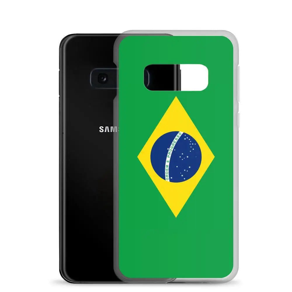 Coque Téléphone Drapeau du Brésil - Pixelforma 