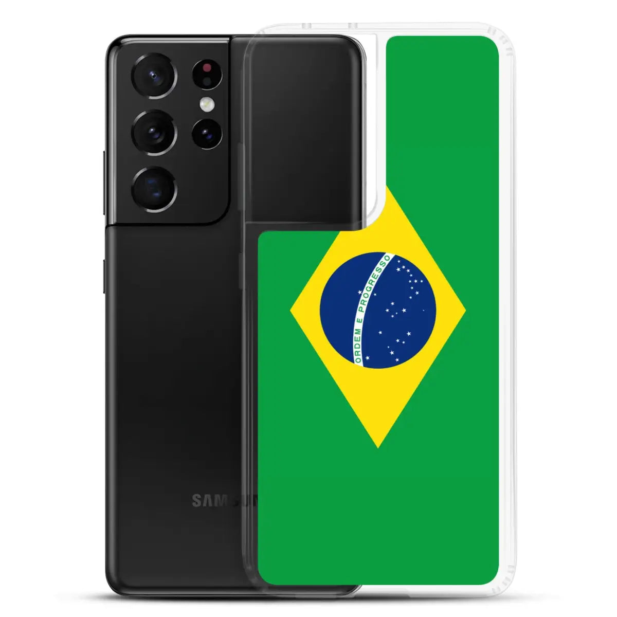 Coque Téléphone Drapeau du Brésil - Pixelforma 