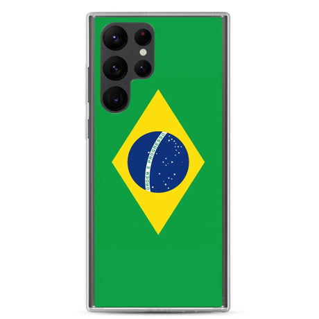 Coque Téléphone Drapeau du Brésil - Pixelforma 