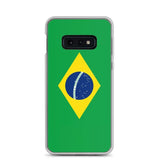 Coque Téléphone Drapeau du Brésil - Pixelforma 