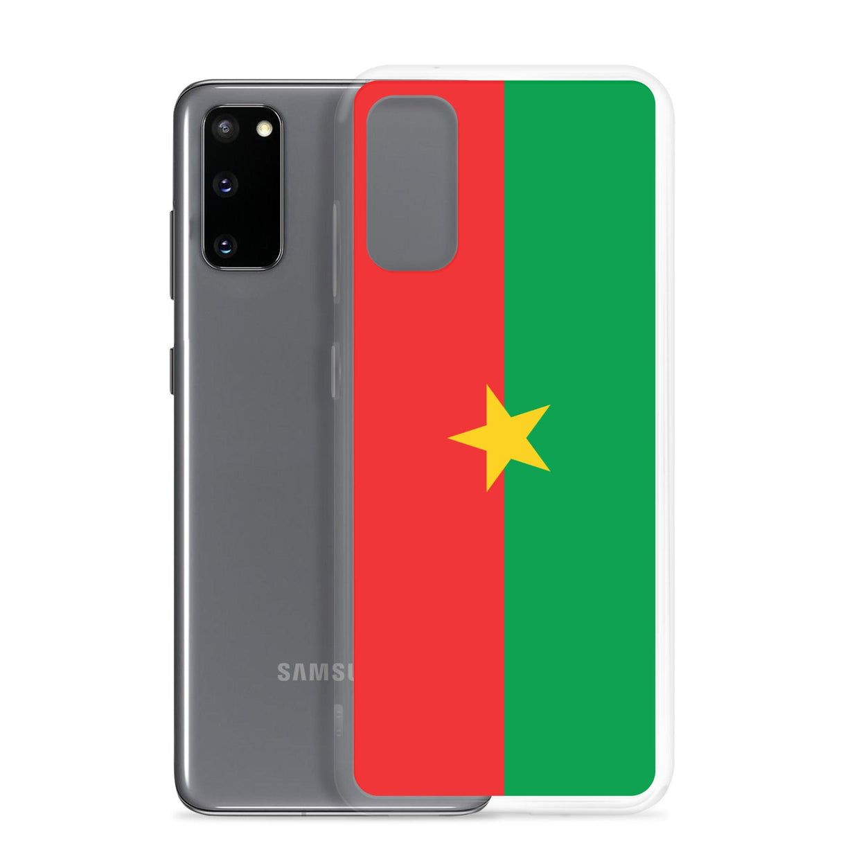 Coque Téléphone Drapeau du Burkina Faso - Pixelforma