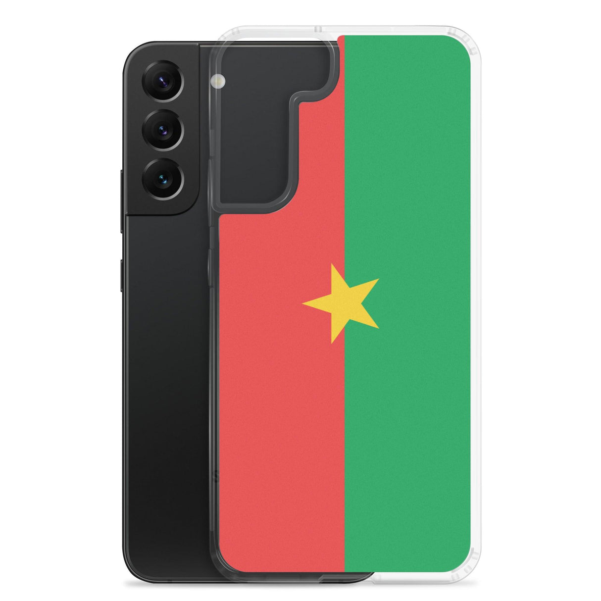 Coque Téléphone Drapeau du Burkina Faso - Pixelforma