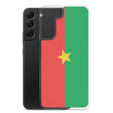 Coque Téléphone Drapeau du Burkina Faso - Pixelforma