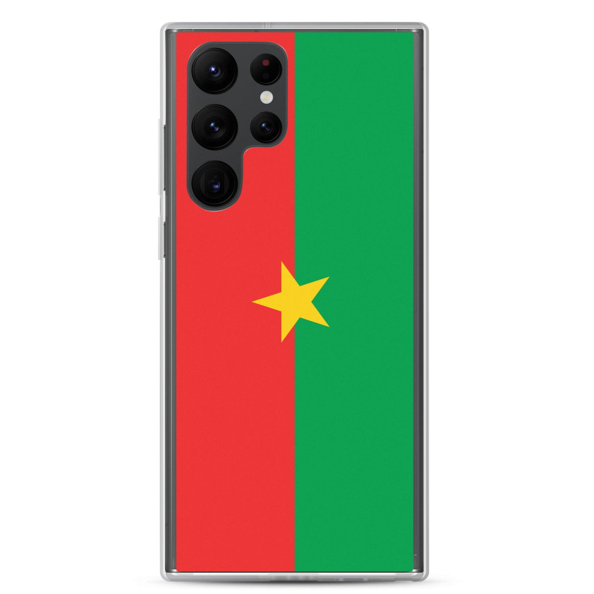 Coque Téléphone Drapeau du Burkina Faso - Pixelforma