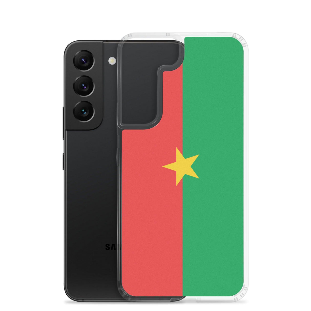 Coque Téléphone Drapeau du Burkina Faso - Pixelforma